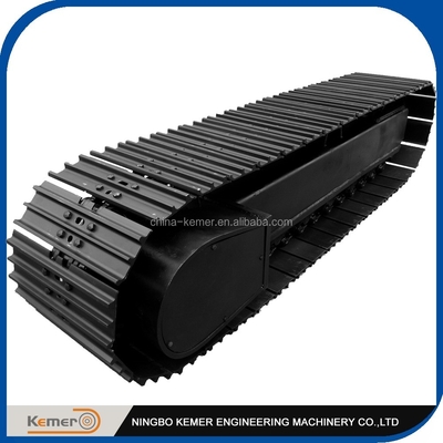 Transmission hydraulique 15 tonnes en acier, train de roulement pour le forage et le concasseur