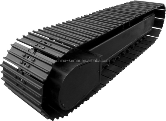 Transmission hydraulique 15 tonnes en acier, train de roulement pour le forage et le concasseur