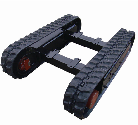 3 tonnes de roulement en caoutchouc sur mesure noir ou per pour les machines de construction