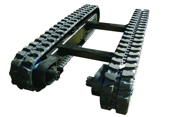 3 tonnes de roulement en caoutchouc sur mesure noir ou per pour les machines de construction