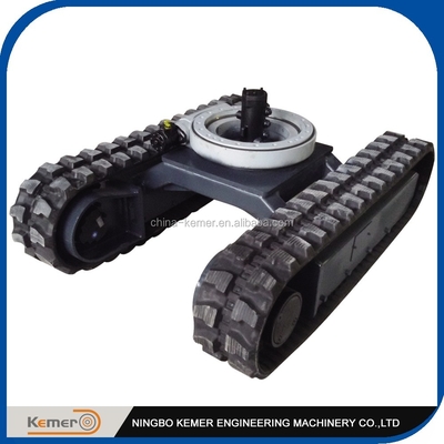 Transmission hydraulique sous-vêtement mini-crawler en caoutchouc pour 40001-50000 heures de travail