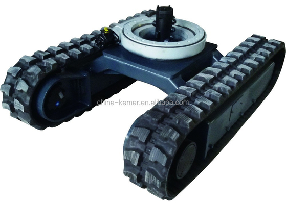 Transmission hydraulique sous-vêtement mini-crawler en caoutchouc pour 40001-50000 heures de travail