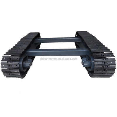 Sous-train en acier à entraînement hydraulique flexible pour une adaptabilité au terrain lisse