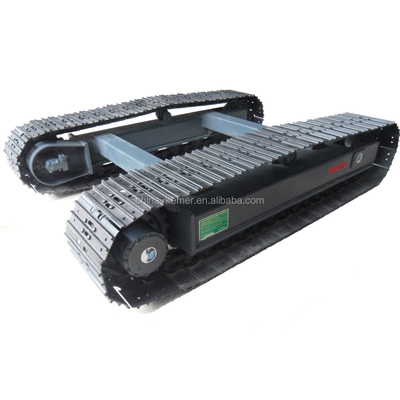 Sous-train en acier à entraînement hydraulique flexible pour une adaptabilité au terrain lisse