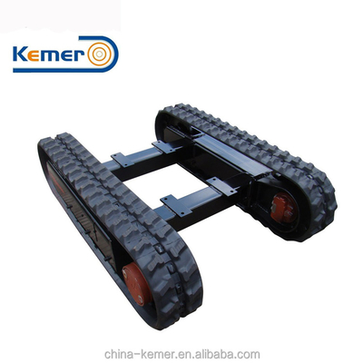 Excavateurs de forage mini roues en caoutchouc avec capacité de chargement réglable