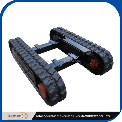Excavateurs de forage mini roues en caoutchouc avec capacité de chargement réglable