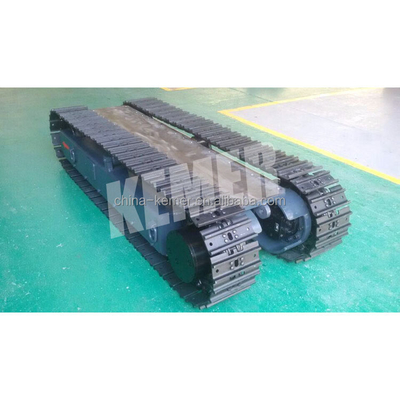 Chassis à rouleaux en acier Kemer noir pour les travaux de construction adaptés aux exigences