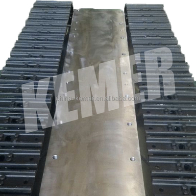 Chassis à rouleaux en acier Kemer noir pour les travaux de construction adaptés aux exigences