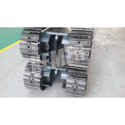 Chassis à rouleaux en acier Kemer noir pour les travaux de construction adaptés aux exigences