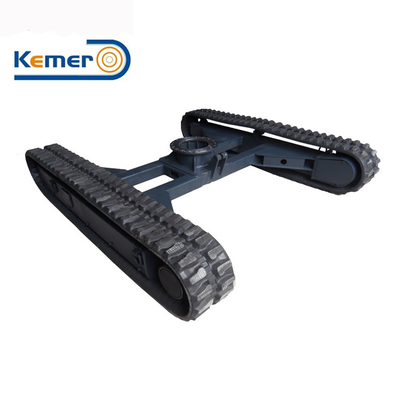 Sous-train en caoutchouc personnalisable pour mini-pelles KEMER Noir ou selon les besoins