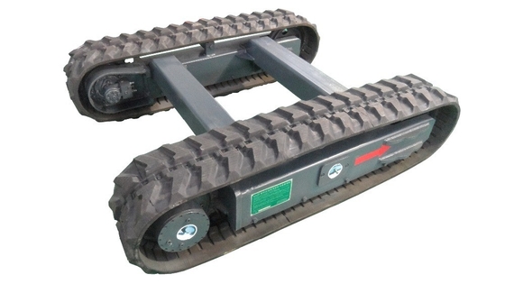 Sous-train en caoutchouc personnalisable pour mini-pelles KEMER Noir ou selon les besoins