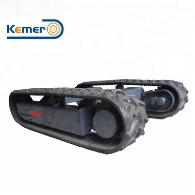 Machines de construction, plateformes de forage, châssis mini rampant de 1 tonne de charge