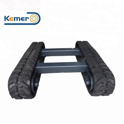 Machines de construction, plateformes de forage, châssis mini rampant de 1 tonne de charge