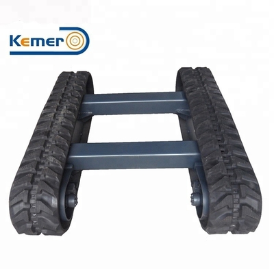 Machines de construction, plateformes de forage, châssis mini rampant de 1 tonne de charge